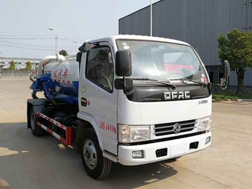 國(guó)六東風(fēng)多利卡3立方吸污車(chē)