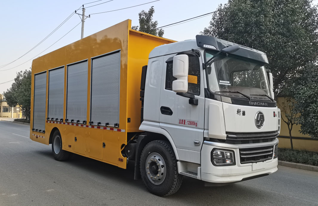 陜汽軒德大流量排水搶險(xiǎn)車