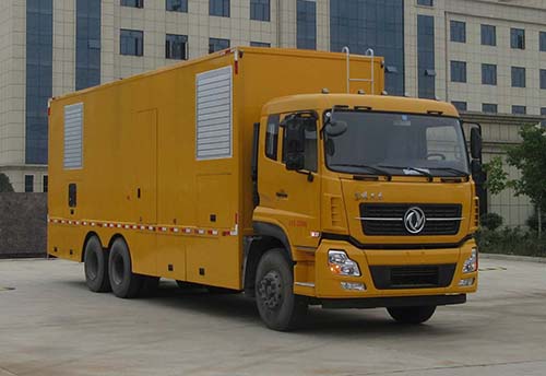 東風(fēng)天龍后雙橋電源車(chē)