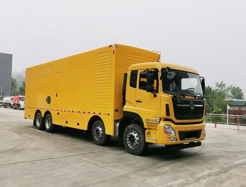 東風(fēng)天龍后雙橋電源車(chē)