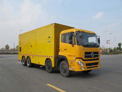 東風(fēng)天龍后雙橋電源車(chē)
