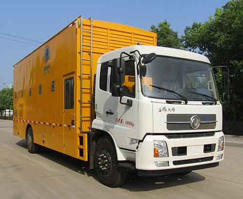 東風(fēng)天錦單橋電源車(chē)