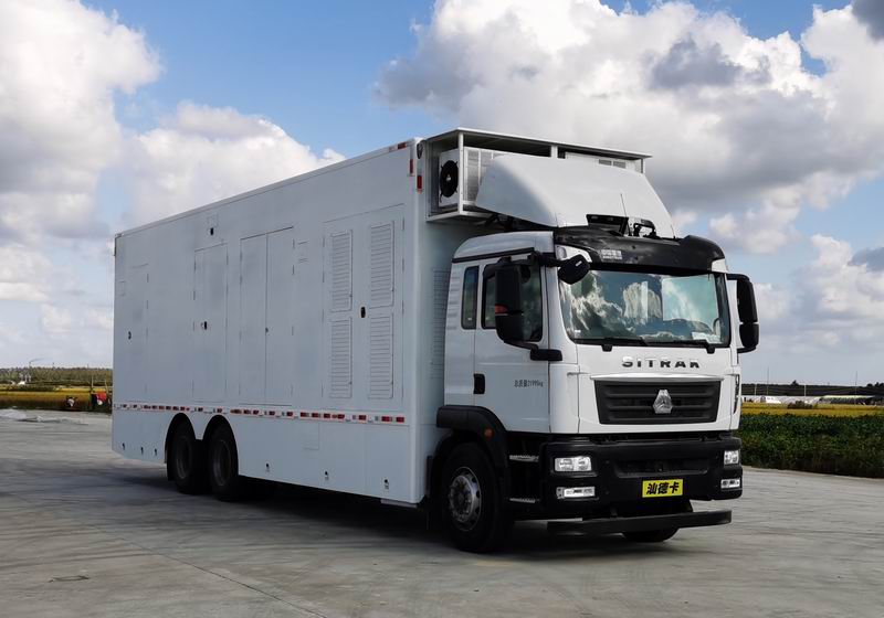 重汽汕德卡后雙橋CT檢查診斷醫(yī)療車