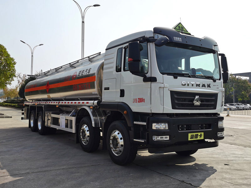 楚勝牌CSC5320GRYLZK6型鋁合金易燃液體罐式運輸車